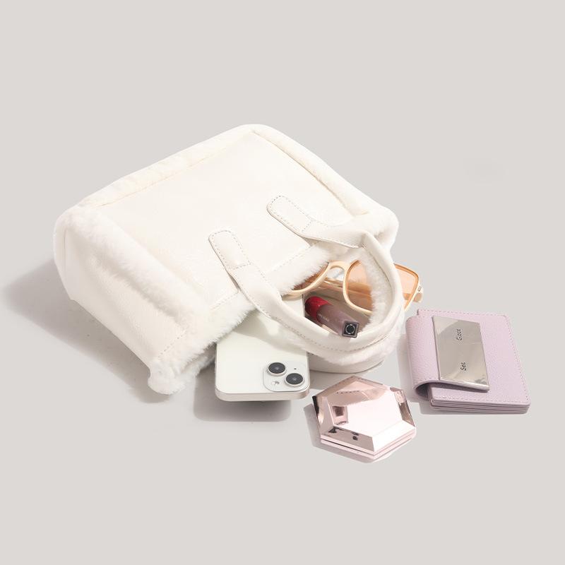 Große Kapazität Ausländisches Gas Flauschige Tragetasche Flauschige Tasche