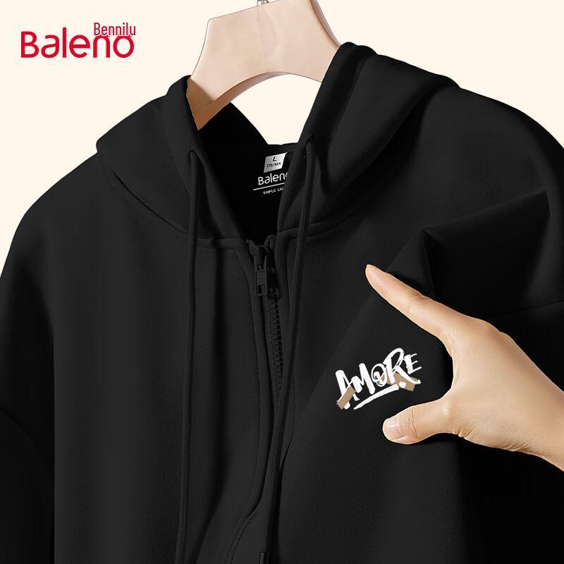 

Baleno Men s Hooded Zipper Sweatshirt Jacket 3XL