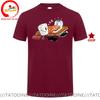Funny Design Sleepwalking Sushi Sred Doublet Unisex Fashion Trendy Casual Clothing Stylish Tops Tee Shirt Leisure Tshirt Unisexs