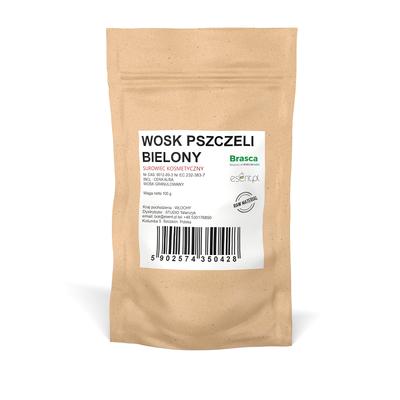 BRASCA Bleached Beeswax Granules - 100 G