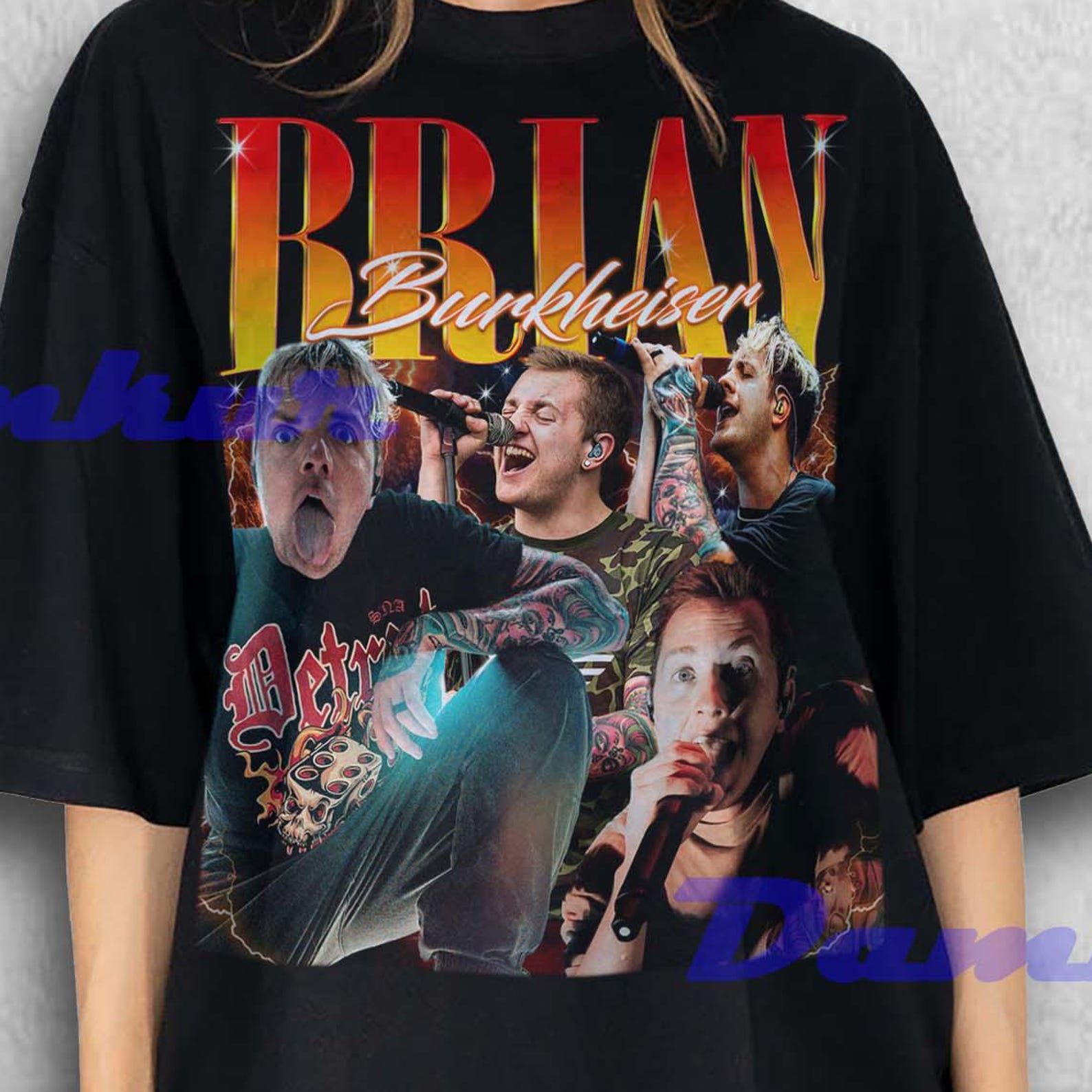 Brian Burkheiser Shirt, Brian Burkheiser Retro Tshirt, Brian Burkheiser Fan Tees, Brian Burkheiser Merch Gift, Brian Burkheiser T-shirt 4XL