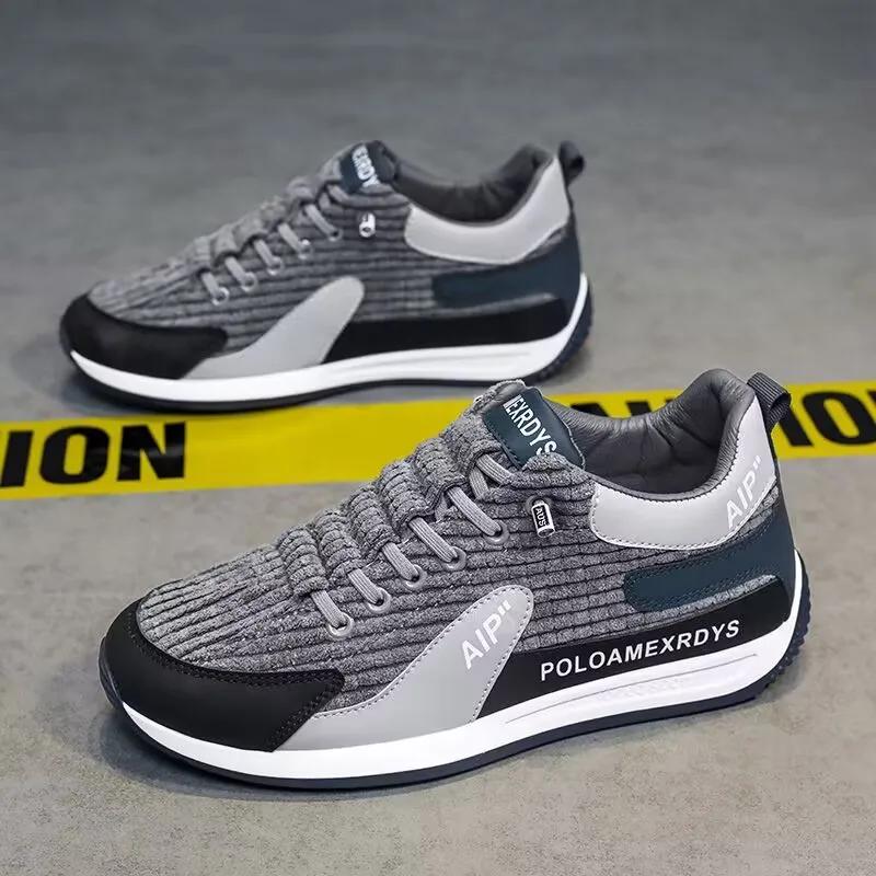 

Модные мужские кроссовки мужские повседневные мужские весна осень новые теннисные туфли класса люкс кроссовки для бега дышащая обувь модные мокасины кроссовки 39 серый