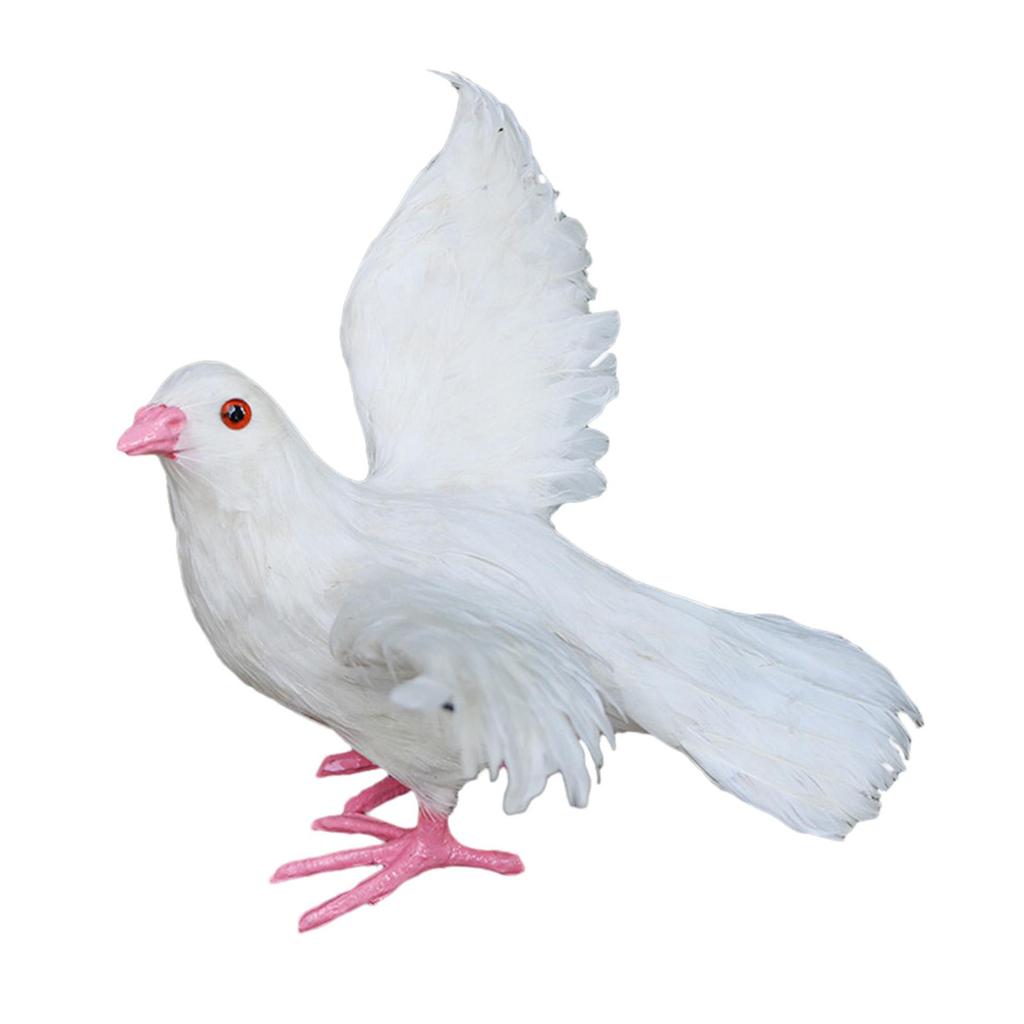 Duif Standbeeld Dierlijk Beeldje Creatief Levendig Duif Beeld Tuinbeelden voor Achtertuin Hal Bruiloftsthema Feest Buiten