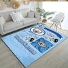 Manchester City Customize Your Name Carpet Perfect for Outdoor Kitchen Entryway Foyer Antislip Carpet Anime Office Decor Best for Christmas