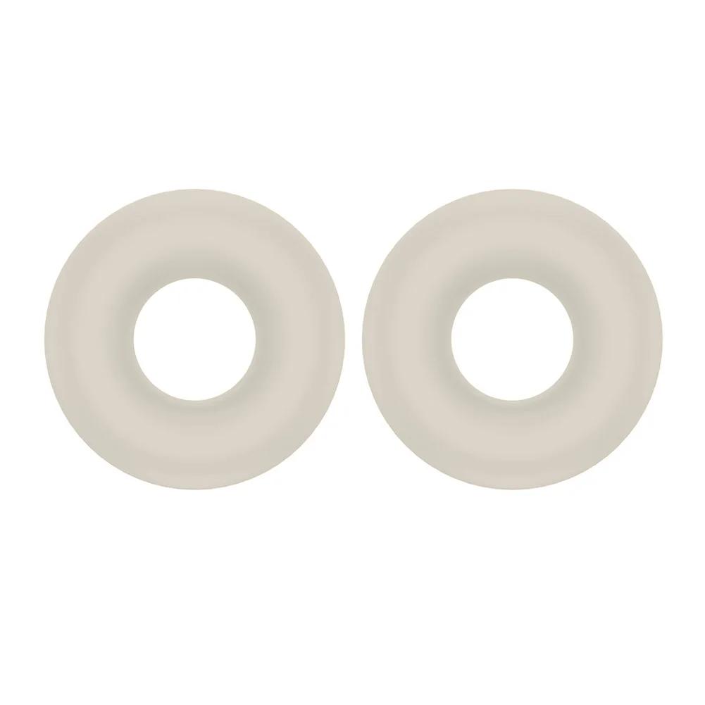 

1 Pairs Earpads Case Waterproof Silicone Ear Protective Sleeve Dirt Resistant Washable Replacement Accessories for Sony WH-CH520 бежевый