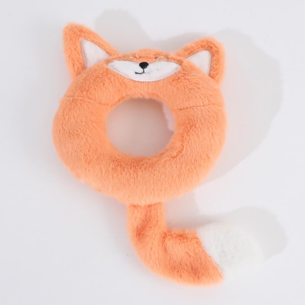 Animals Pattern Plush Dog Toys Cartoon Interactive Dog Toy Dog Squeaking Toy Stress Relieving