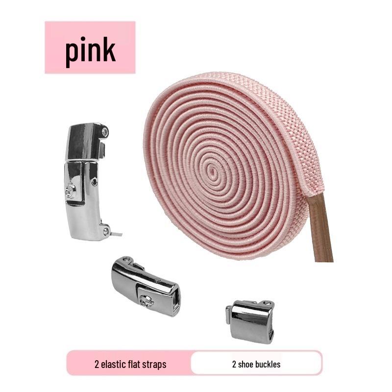 8mm Elastische Schnürsenkel-Schnalle ohne Binden für Herren und Kinder
