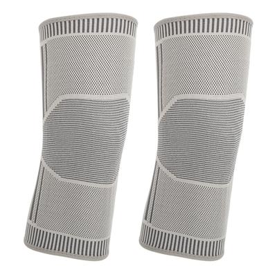 1 Pair Knee Support Brace Graphene Double Side Wormwood Natural Heating Cold Protection Knee Support Sleeve