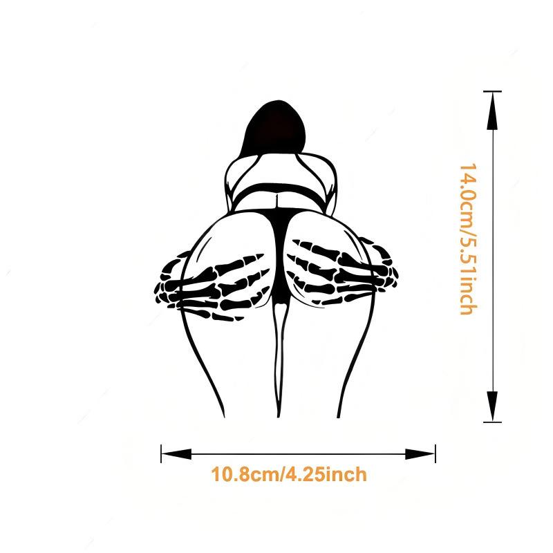 

Creative Personality Car Tail Sticker – Sexy Hot-selling Decoration to Cover Scratches