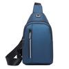 Men'S Oxford Cloth Breast Bag Multifunctional Sports Outdoor Leisure Shoulder Backpack Crossbody Bag