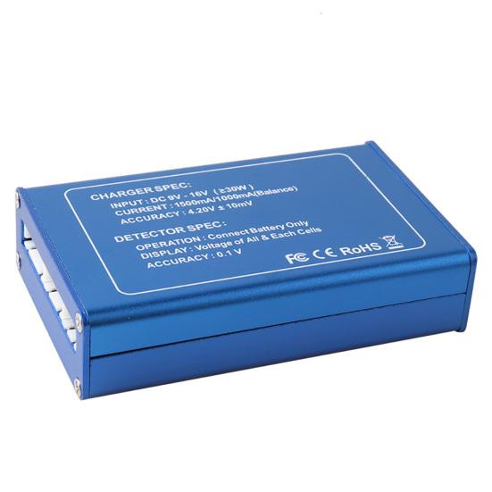 BC-4S15D Lithium Battery Balance Lipo Charger Voltage Display Detector 1500mA