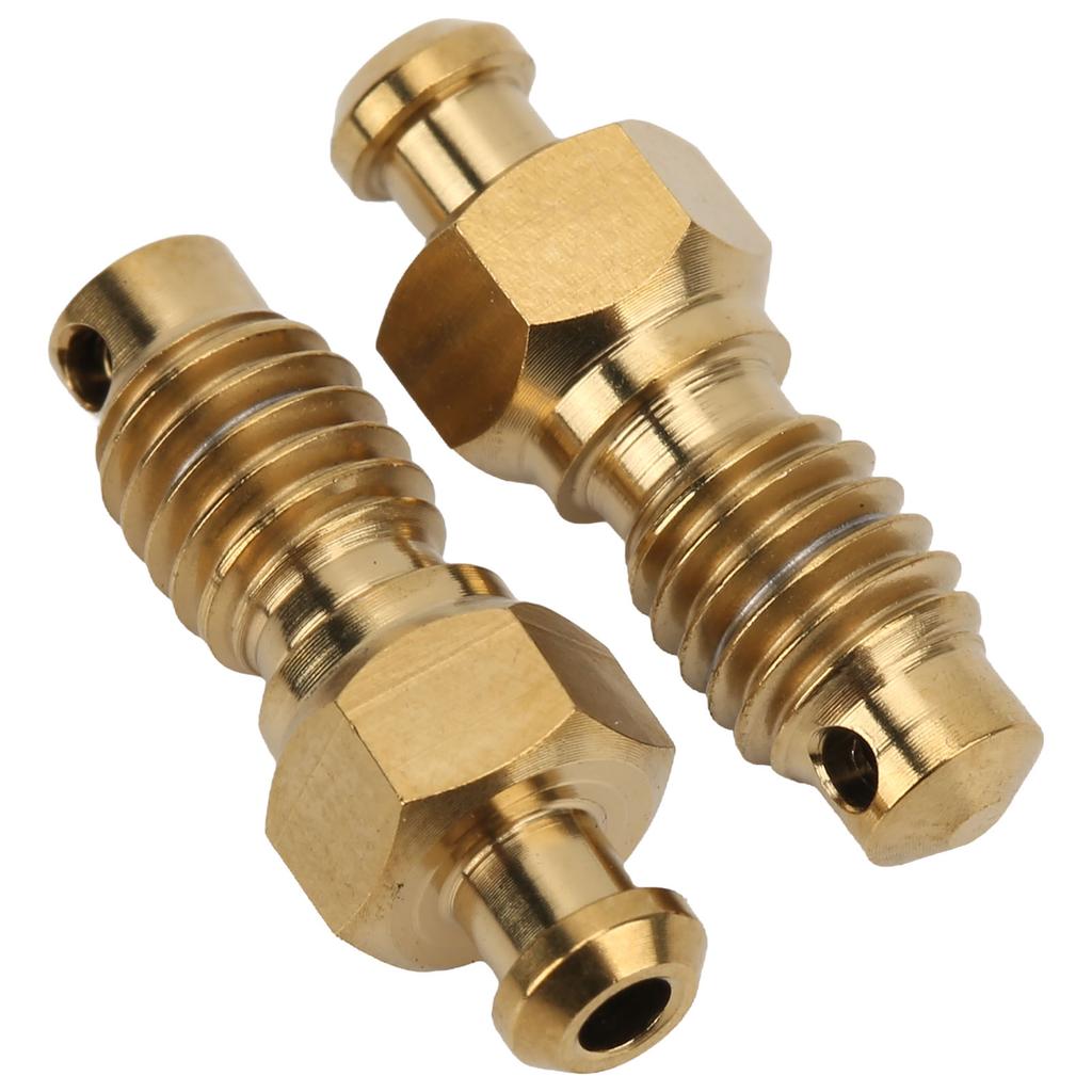 2 ks Odvzdušňovací šroub kotoučové brzdy Titanová slitina M6 Odolnost proti rzi Šrouby pro odvzdušnění olejové kotoučové brzdy Horský