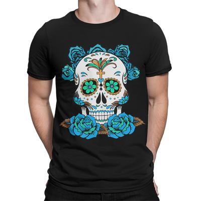 Mexikanischer Zuckerschädel Tag der Toten Muertos TTshirt Feiere das Leben und die Liebe#DOTD