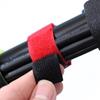 12 stücke Nylon Locken Stange Krawatte Magic Tape Strap Reverse Schnalle Kabel Angelrute Bindung Gürtel Outdoor