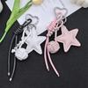Leather Star Maillard Bag Pendant Miu Series Bag Hanger Car Keychain Jewelry Gift Decoration Accessories