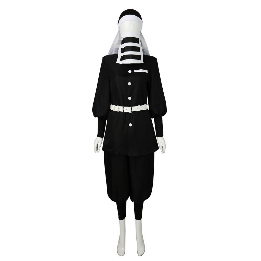Slayer Demon Gotou Cosplay Costume Uniform Halloween Outfit Carnival Party Prop