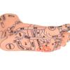 2pcs Human Feet Acupoint Model Acupuncture Teaching Aids Supplies Foot Model for Schools