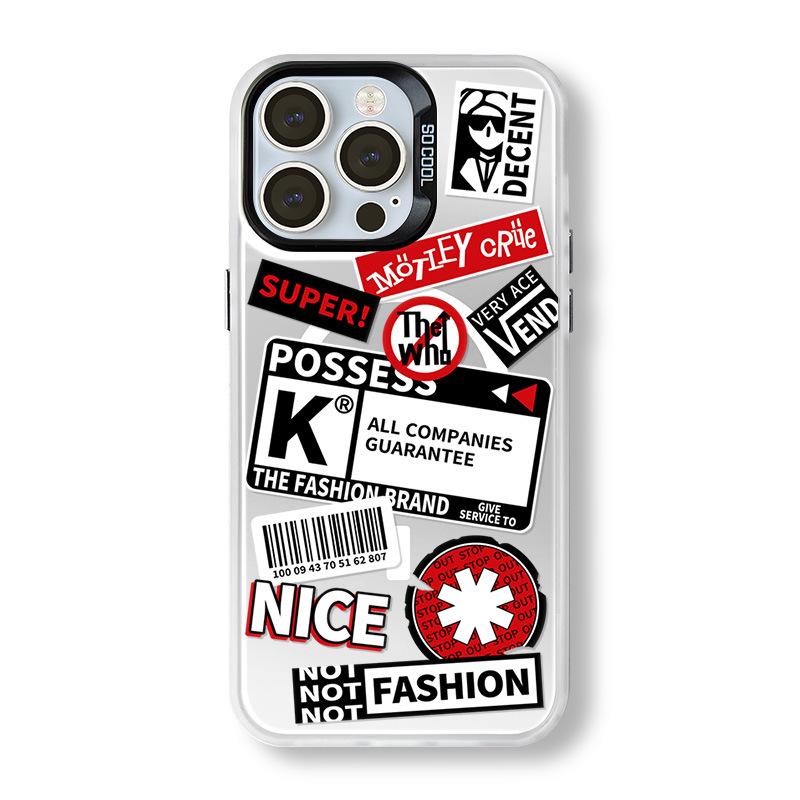 Magnetyczne matowe laserowe etui Zhitai na iPhone 14 Pro Max i Huawei P70 Pro