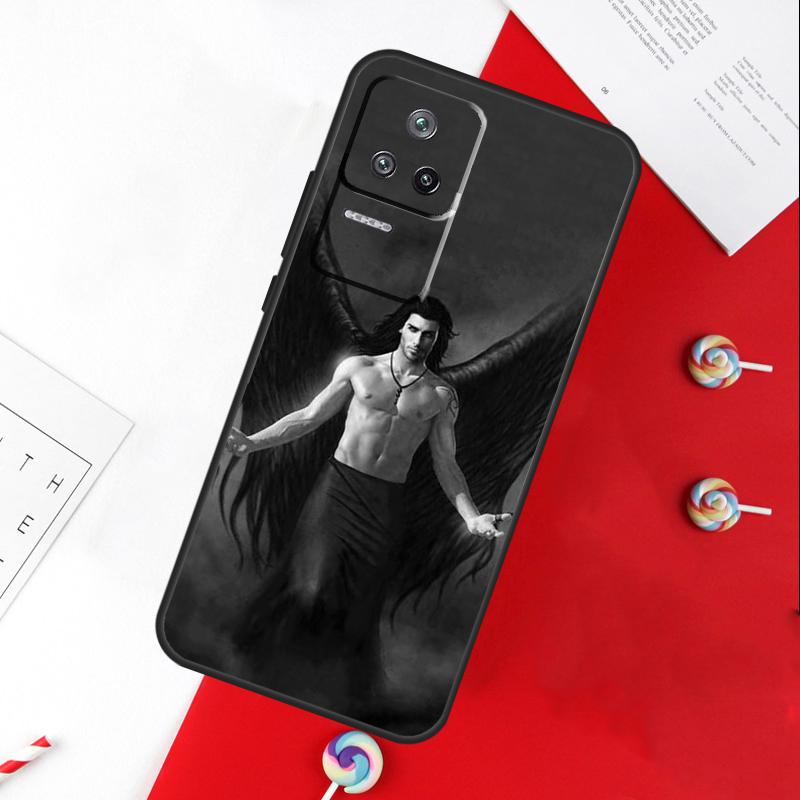

Angel Wings Painting Cover For Xiaomi 14 Ultra 15 13 11T 12T 13T 14T Pro POCO X7 Pro X3 X5 X6 M6 F5 F6 Pro Case POCO X5 Pro