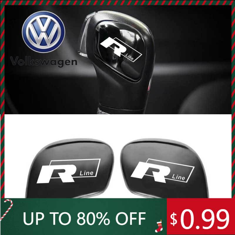 2026 Het För VOLKSWAGEN VW 2025 Het Bil Växellåda Kontroll Växelväljare Dekaler Växelspak Handtag Tillbehör för VW R line GTI Pol