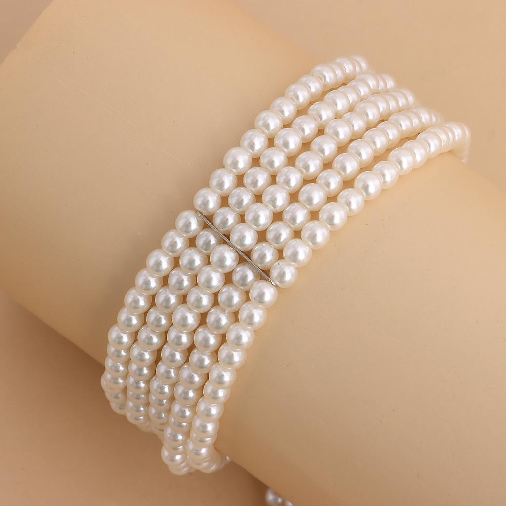 Europe, America, Niche Light Luxury White Pearl Necklace Ins Wind Trend Live Streaming Host Fairy Temperament Necklace