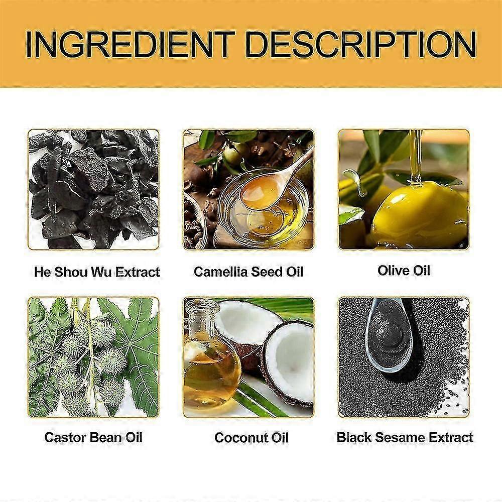 3pcs Gray Hair Reverse Bar, Organic Hair Darkening Soap, Natural Mane Gray Reverse Bar for Men & Women, Hair Darken Soap Bar