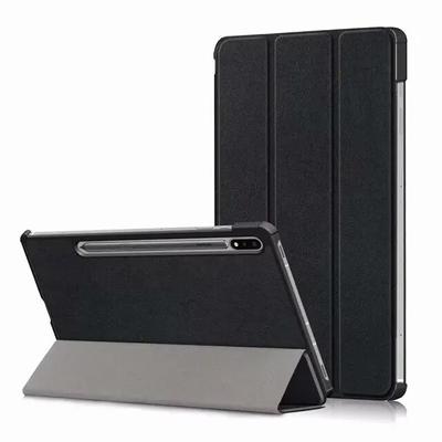 Samsung Galaxy Tab için S7 Artı 12.4 SM-T970 T975 Tablet Çevirme Akıllı Kılıf Samsung S7 11 Inç SM T870 T875 Katlanır Stand Kılıfı