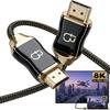 Cabo HDMI 2.1 3m Premium Ultra Alta Velocidade 8K 60HZ 48 Gbit/s