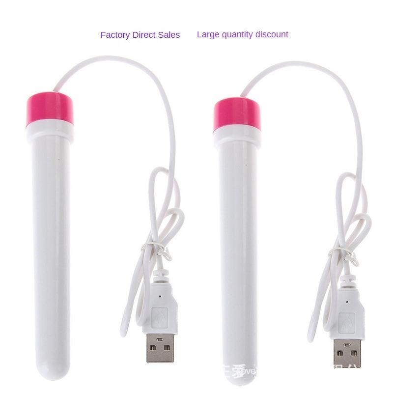 Heating Masturbation Toy for Men - USB Rechargeable Pleasure Stick with Temperature Control