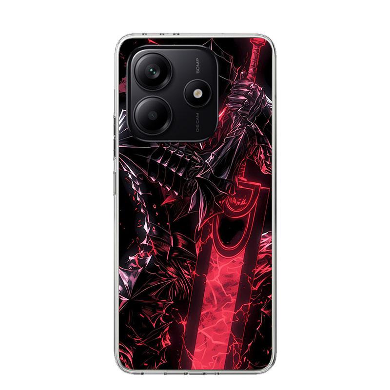 G-Guts B-Berserks Anime Phone Case For Xiaomi Redmi Note 15 14 13 12S 12 Pro Plus 11S 11E 11 11T 10S 10 Art Soft Pattern Cover R