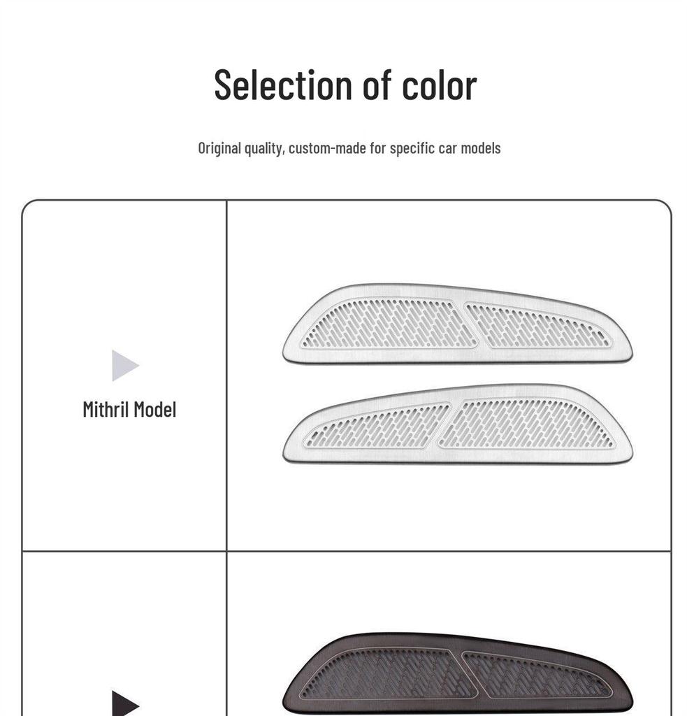 BYD Sea Lion 06 dmi/EV Dashboard Air Vent Dust Cover