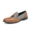 Fashion Casual men's loafers Classic and fashion British design styles Party Nightclub Comfortable adult flat bottomed leather shoes