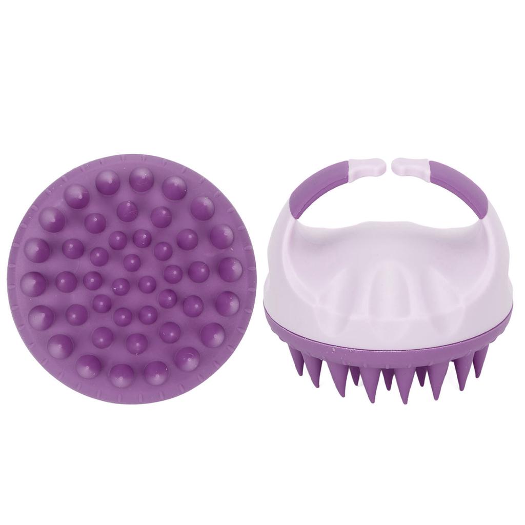 Hair Massager Soft Silicone Waterproof Manual Hair Massage Scalp Cleaning Anti Dandruff Shampoo Brush