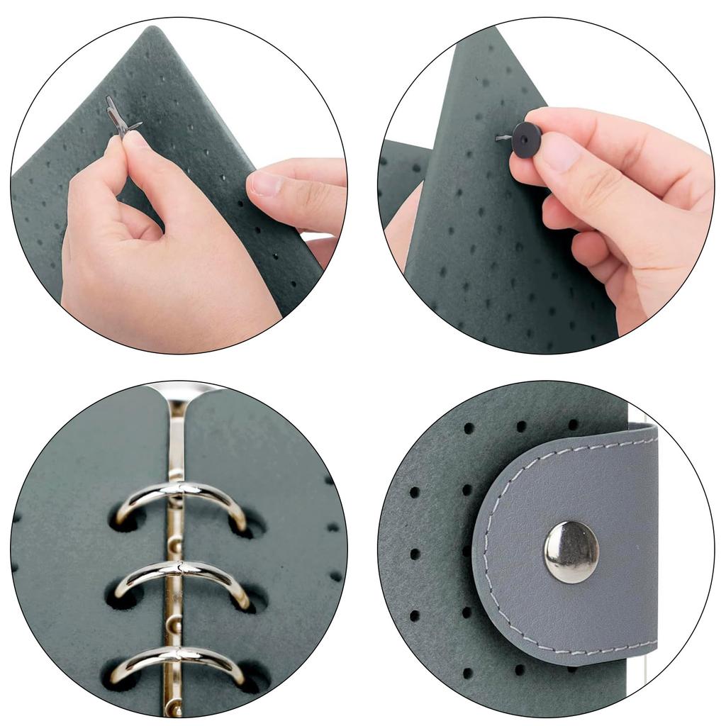 Versatile Pin Storage Books 6 Pages Felt Home Accessory Organizers for Brooches Pins and Small Trinkets Organization