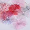 Hollow Design Large Artificial Flower Silk Material 3D Poppy Flower Silk Flower  Floral Arrangement