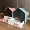 Fully Enclosed Cat Litter Box Channel-type Corridor Anti-belt Sand and Odor-proof Large Pet Toilet Drawer-type Cat Fecal Basin