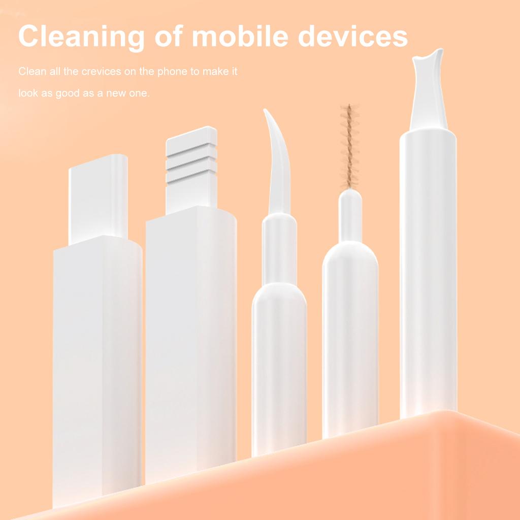 All-in-One Computer Screen Cleaning Brush Tool Lightweight PC Accessories Electronic Cleaner Kit for MacBook iPad iPhone Camera