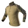 Mens Long Sleeve Tactical Shirt G2 Camo Outdoor Hiking Training Breathable Wear-resistant