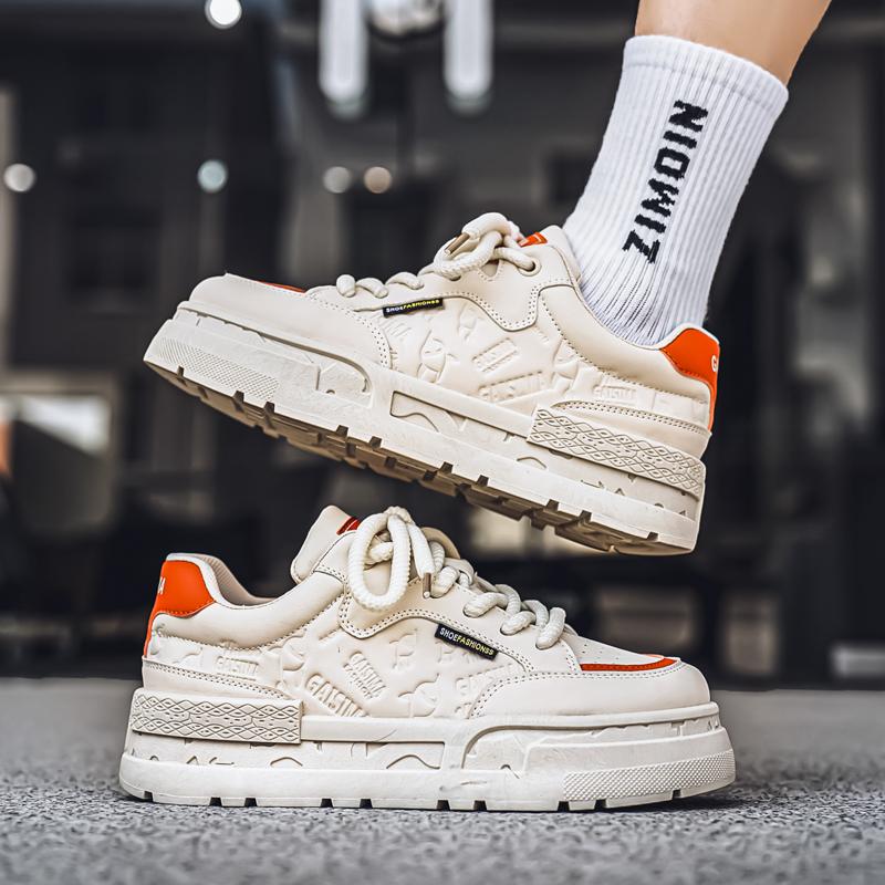 New Men And Women's Classic Fashion Low Top Thick Sole Skateboarding Shoes Comfortable Soft Sole Basketball Sneakers