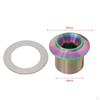 Crankset Screw Bike Crank Bolt Titanium Alloy Lightweight Road Bikes Lock