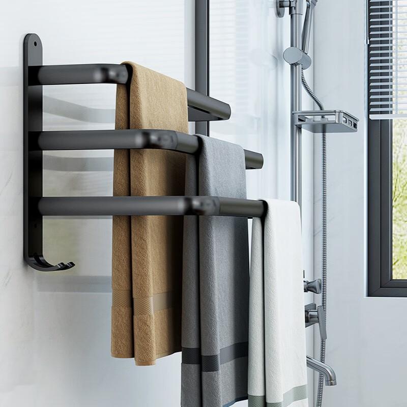 Yi Da Shang Punch-Free Space Aluminum Towel Rack