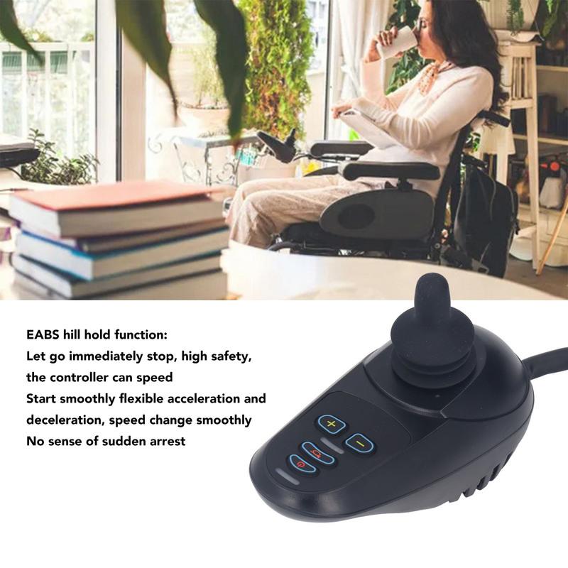 Rollstuhl Joystick Controller Schnelle Wärmeableitung Elektrischer Rollstuhl Controller 45A DC24V EABS Parkbremse zum Ersatz