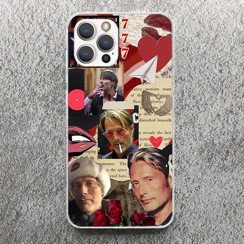 Hannibal Movie Phone Case For iPhone 17 16 15 14 13 12 11 Pro Max Mini Plus Air 7 SE 8 Soft Silicone Print Shell Funda For Apple