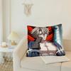1Pc Record Of Ragnarok Anime Pillow Case Fashion Square Pillowcase Bedroom Sofa Room Ins Decoration Leisure