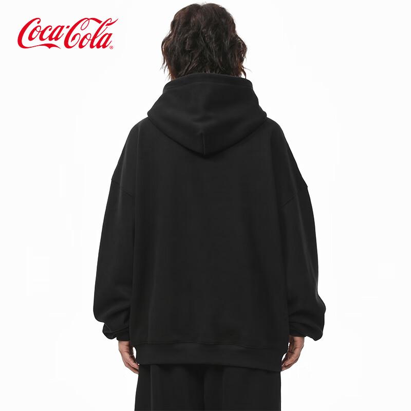 Coca-Cola Men's Embroidered Hooded Sweatshirt