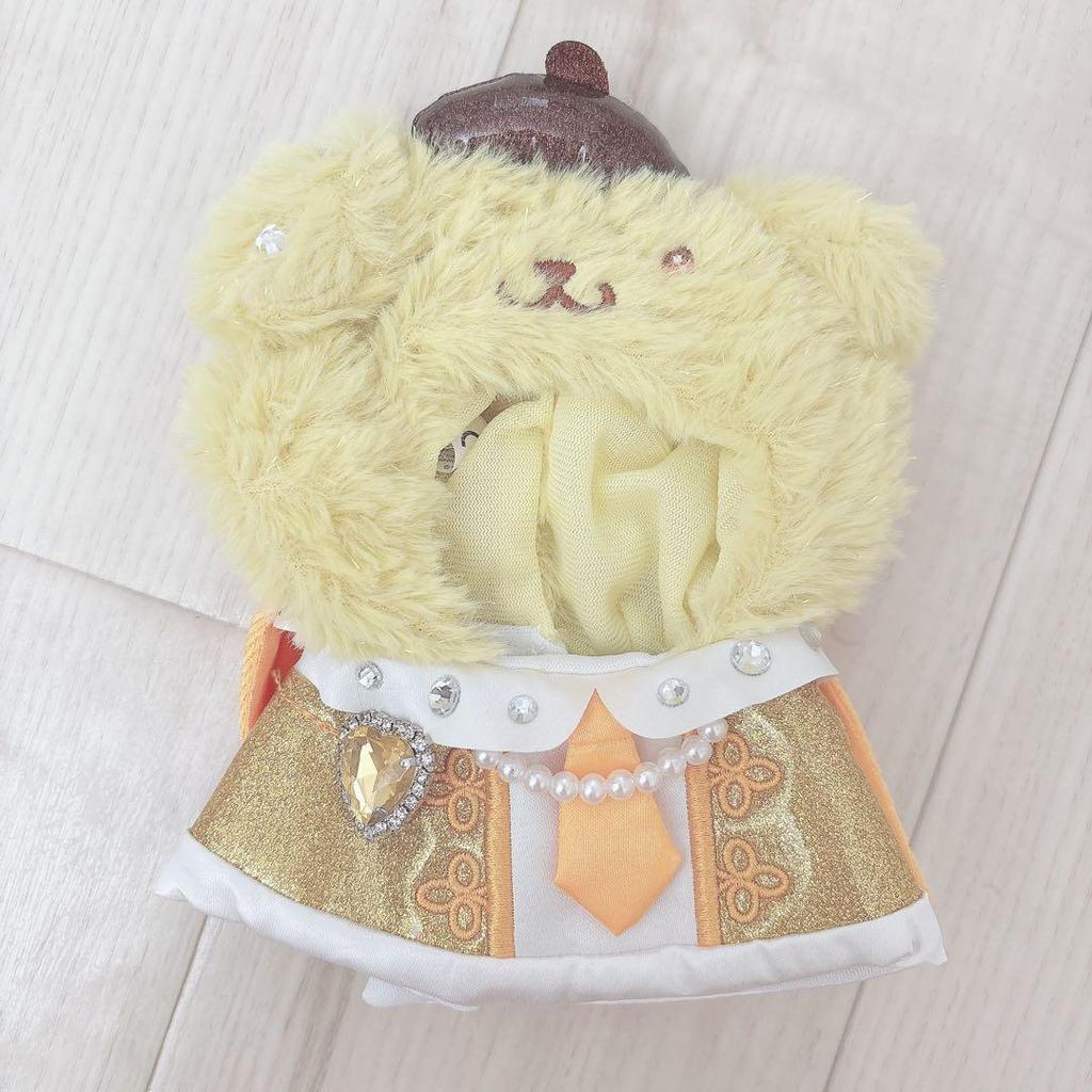 Sanrio Plush Costume Glitter Design Pompompurin