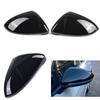 Auto Rückspiegelabdeckung für VWGolf 7 MK7 7.5GTD R Spiegel Regen Augenbrauenschutz Seitenspiegelgehäuse für Gehäuse 2 Stück