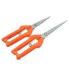 245mm Black Goji Berry Pruning Shears - Extended Fruit Picking Garden Scissors