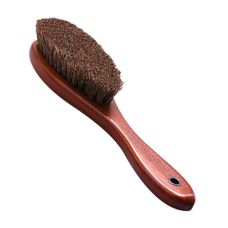 Fengge Tu 23cm Solid Wood Horsehair Shoe Brush