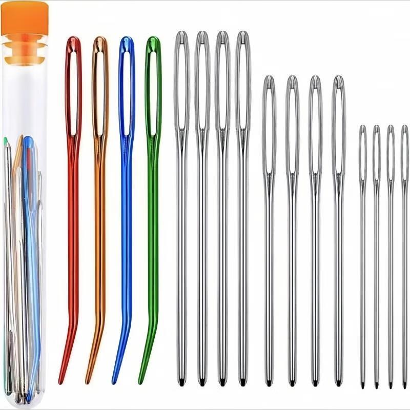 Iron Curtain Cloud Aluminum Alloy Big Eye Needle Set